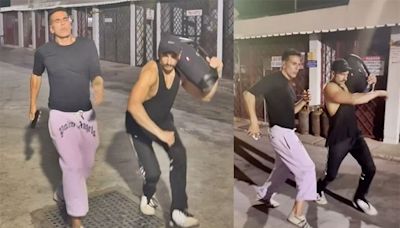 Akshay greets 'power house' Ranveer on his 39th b'day with a dance video