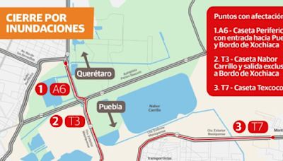 Circuito Exterior Mexiquense, cerrado hasta nuevo aviso