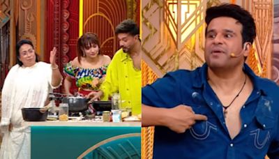 Laughter Chefs Promo: Krushna Abhishek Gets Into A Fun Banter With Vicky Jain’s Mother - News18