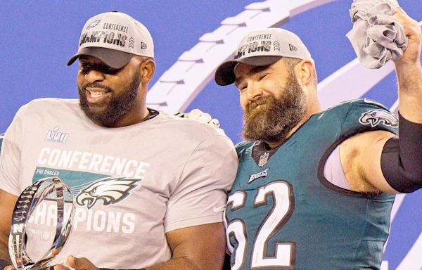 Eagles' Jason Kelce, Fletcher Cox placed on reserve/retired list, months after both stars announced retirement