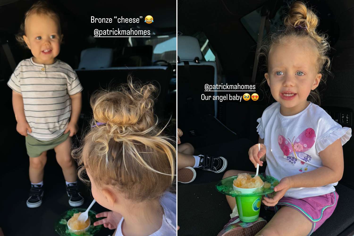 Brittany Mahomes Calls Daughter Sterling ‘Our Angel Baby’ amid Family Car Ride with Son Bronze