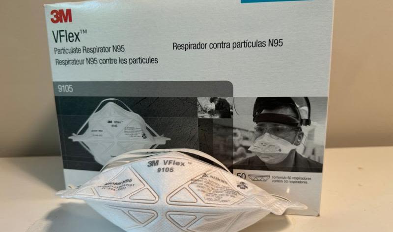 N95 respirator gets top billing in stopping SARS-CoV-2 viral leakage into the air