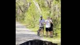 Why did the alligator cross this SC road? To become a viral star