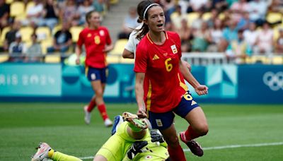 Soccer-Bonmati leads Spain to comeback win over Japan