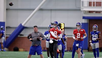 Drew Lock’s rough OTA practice reinforces Daniel Jones is Giants’ QB1; Malik Nabers continues to impress