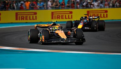 F1 Miami Grand Prix LIVE: Lando Norris on course for famous first race win