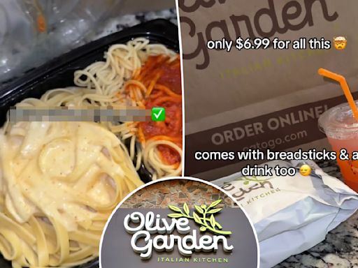 Olive Garden customer reveals hack to get 2 pastas and sides for $6.99 amid inflation