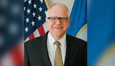 Gov. Tim Walz on the short list of Kamala Harris' VP candidates