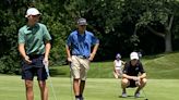 Trinity romps past Saint Joseph, Marian for South Bend sectional golf title