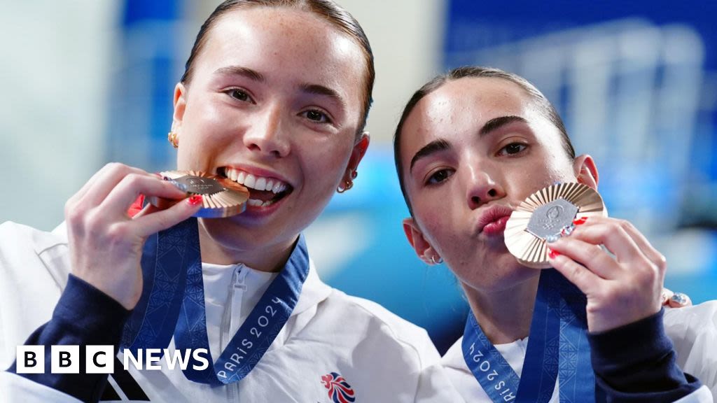 Yasmin Harper: 'Proud' dad watches daughter win Olympic medal