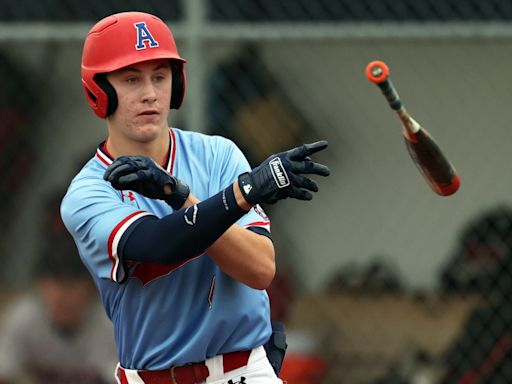 After playing quarterback, West Aurora’s Mason Atkins takes center stage in center field. ‘I feel comfortable.’