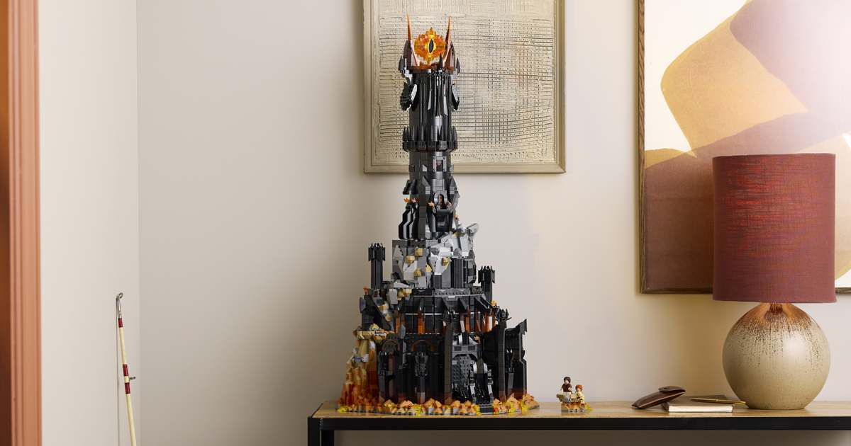 New Lego The Lord of the Rings Barad-Dûr set will come with a free Fell Beast and Nazgûl minifigure