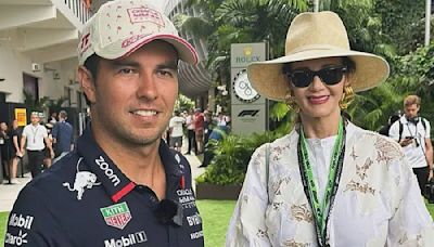 Checo Pérez presume su encuentro con Wonder Woman