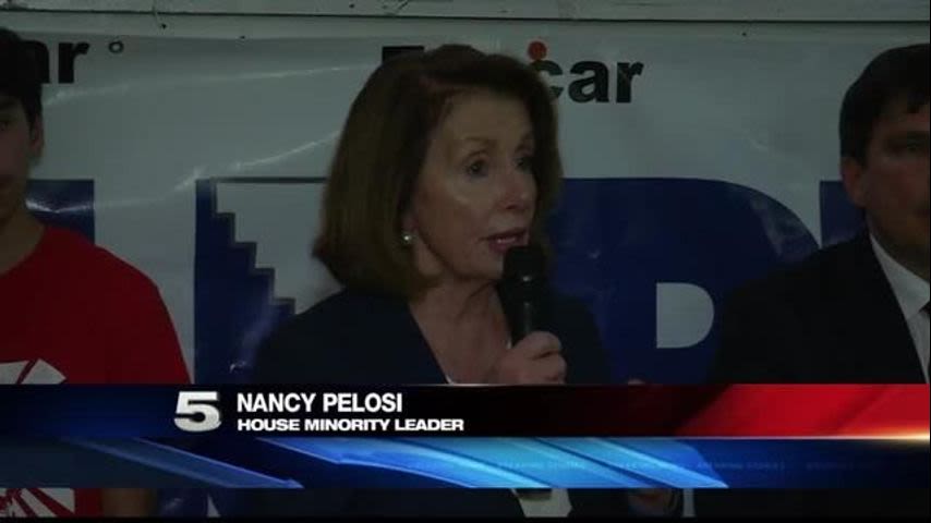 House Minority Leader Nancy Pelosi Visits RGV