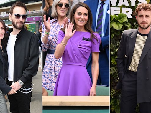 Princess Kate, Paul Mescal and Courteney Cox lead the arrivals for Day 14 of Wimbledon