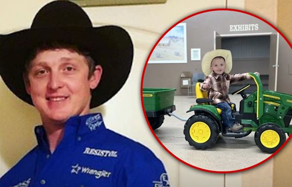 Rodeo Star Spencer Wright's 3-Year-Old Son Brain Dead After Toy Tractor Accident