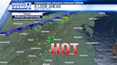 Pinpoint Weather: Hot Friday, few p.m. storms possible