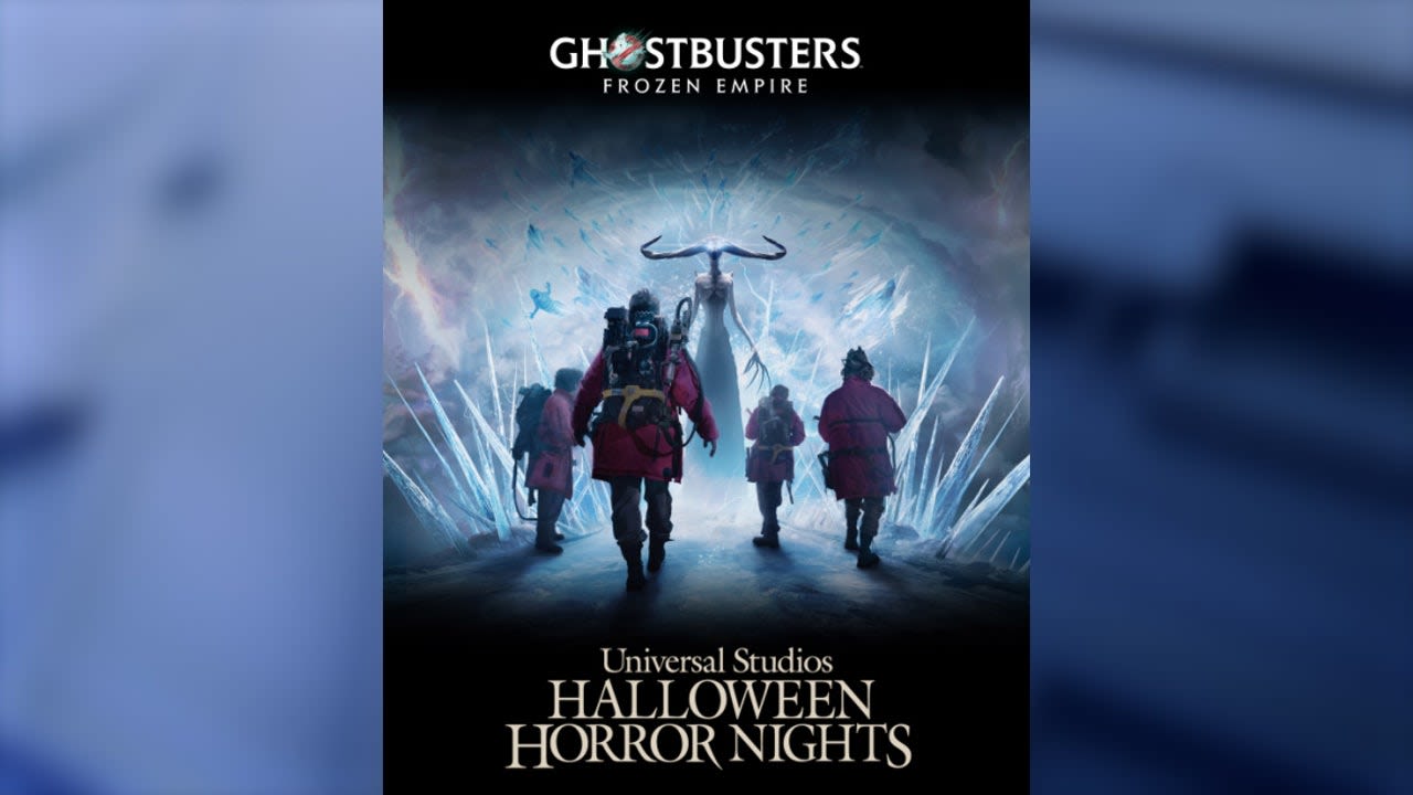 Halloween Horror Nights: Universal Orlando reveals 'Ghostbusters: Frozen Empire' haunted house