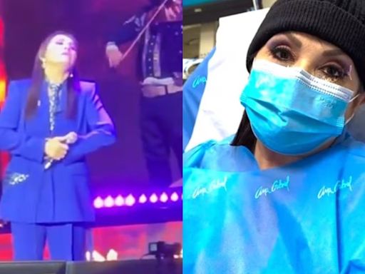 Ana Gabriel preocupa a sus fans al publicar un video desde el hospital