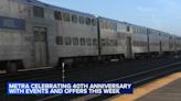Metra celebrating 40th anniversary this week with special offers, including free rides