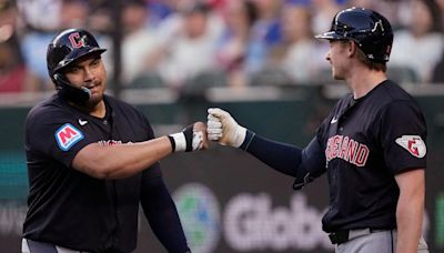 Naylor brothers lead big inning for Cleveland Guardians in 7-4 win over Texas Rangers