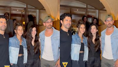 Hrithik Roshan, Saba Azad Step Out For A Double Date With Farhan Akhtar, Shibani Dandekar; Video Goes Viral - News18