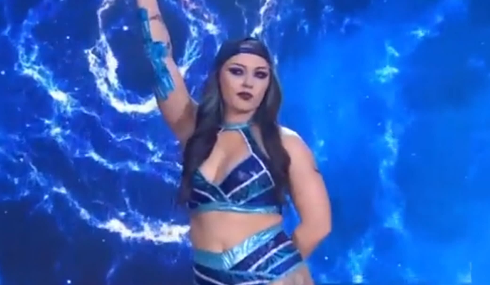 Skye Blue Suffers Injury After AEW Collision Match Is Stopped - PWMania - Wrestling News