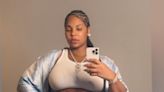 Ashanti reveals she secretly gave birth to a baby boy in July as she shows off postpartum body