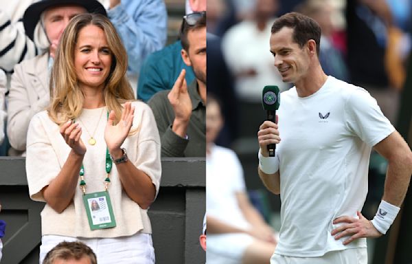 Andy Murray’s Wife Kim Sears Brings Quiet Luxury Fashion to His Tribute, Final Wimbledon 2024 Doubles Match Alongside Brother...