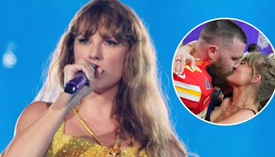 El homenaje de Taylor Swift a Travis Kelce a través de su look en su concierto en París