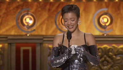 Video: Maleah Joi Moon Accepts Tony Award For HELL'S KITCHEN