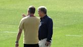 Laporta, presente en el entreno del Barça - MarcaTV