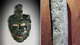Jade mask depicting Maya storm god unearthed in royal tomb in Guatemala