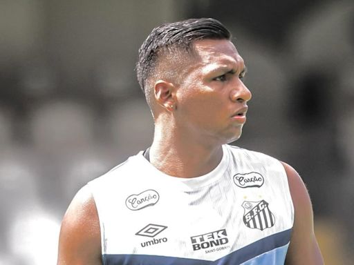 Alfredo Morelos tendría una nueva oportunidad en Santos