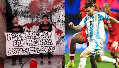 Activistas medioambientales vandalizaron lujosa mansión de Messi: vivienda no tendría algunos permisos