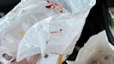 Mother horrified after finding Burger King meal splattered with blood