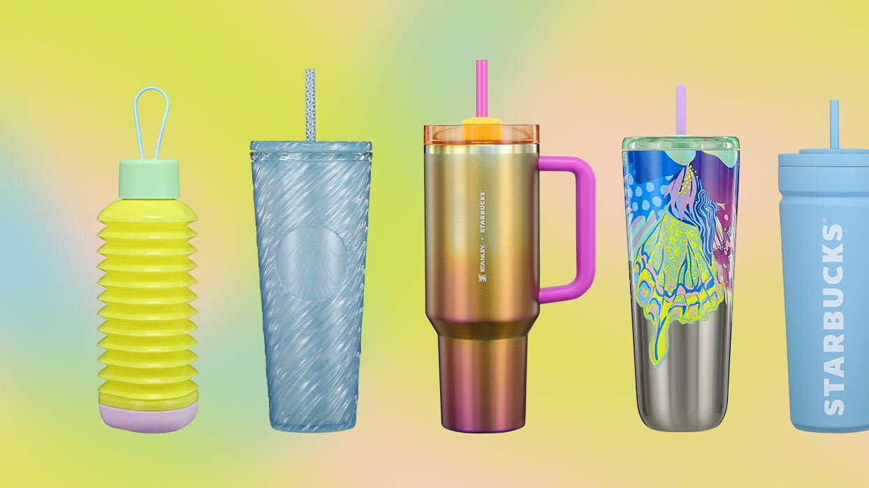 Starbucks unveils new line up of merchandise in time for summer. See the new items for sale