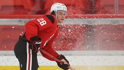 3 things we learned at Chicago Blackhawks prospects camp, including Colton Dach taking things ‘one step at a time’