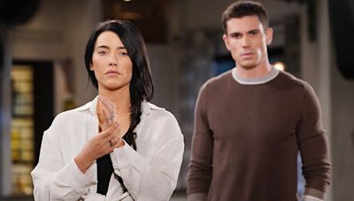 Finn Joyfully Tells Steffy She Didn’t Kill His Birth Mother — and Sheila Taunts at the Hospital