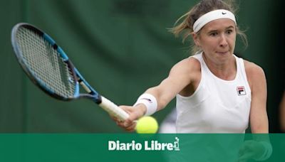 La tenista checa Nikola Bartunkova, suspendida provisionalmente tras dar positivo