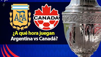 ¿A qué hora juega Argentina vs. Canadá por semifinal de la Copa América 2024?