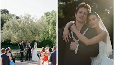 Singer Charlie Puth Marries Brooke Sansone: "Thank You For Making Me The Happiest Man Alive"