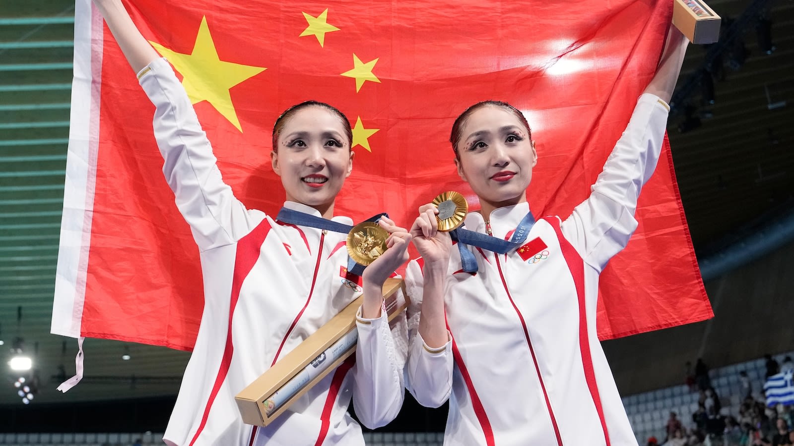 China claims another gold in artistic swimming, caps perfect two weeks at Olympic Aquatics Centre