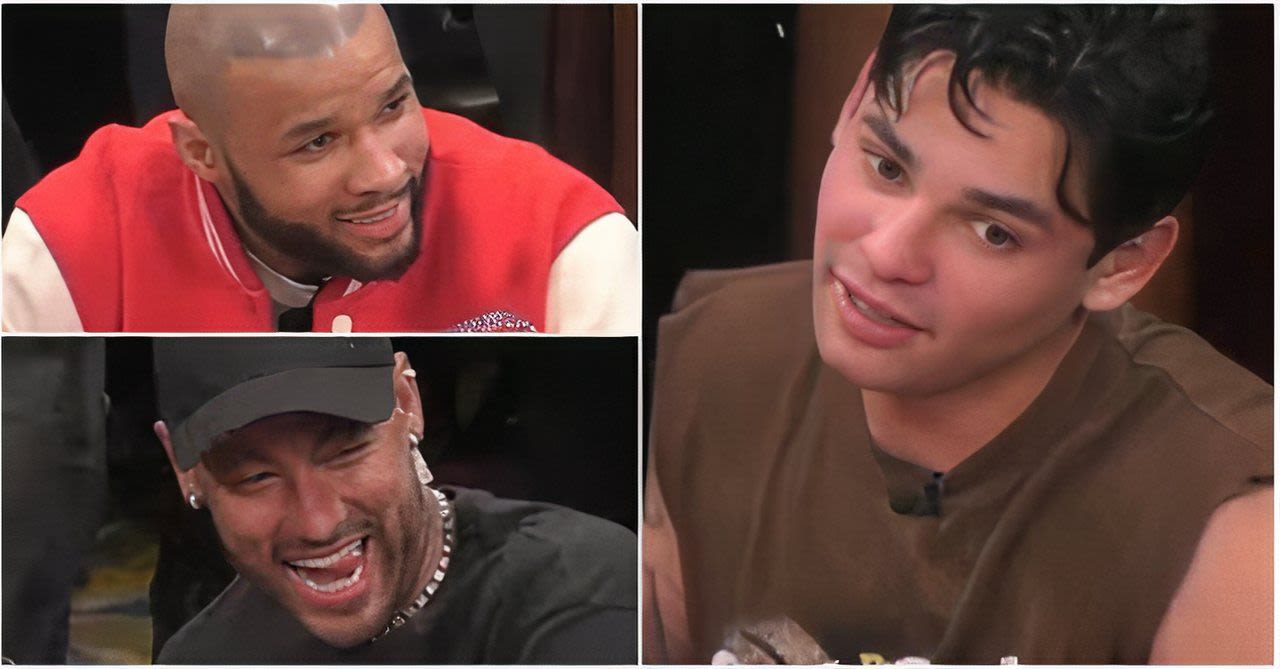 Ryan Garcia goes full Ryan Garcia during poker game with Neymar & Chris Eubank Jr