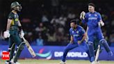 T20 World Cup: Afghanistan's first ever win over Australia keeps them alive | Cricket News - Times of India