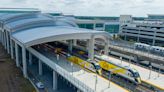 A private train company just unveiled its snazzy new station at Orlando airport — see inside Brightline's 37,350-square-foot facility