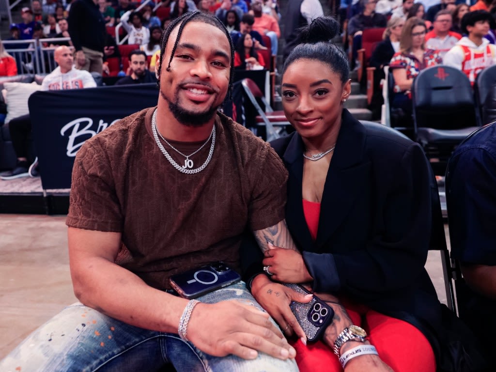 Simone Biles' Husband Revealed How He Handled His Interview Controversy Behind the Scenes