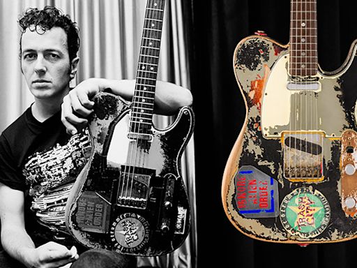 Fender’s latest Joe Strummer tribute model is a Masterbuilt creation that costs $20,000