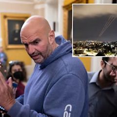 Sen. Fetterman blasts ‘a–hole’ anti-Israel protests, Dems’ ‘crazy’ response to Iran attacks