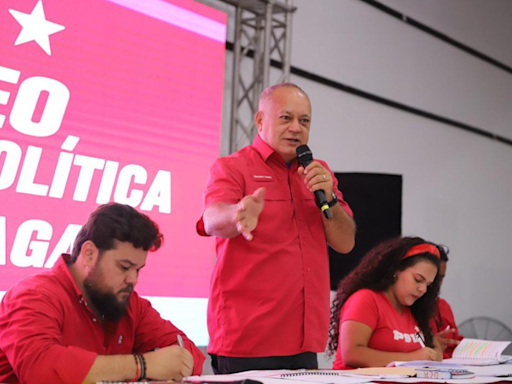 Cabello insta al PSUV a hacer los 1×10 sin «mentiritas» para asegurar victoria el #28Jul